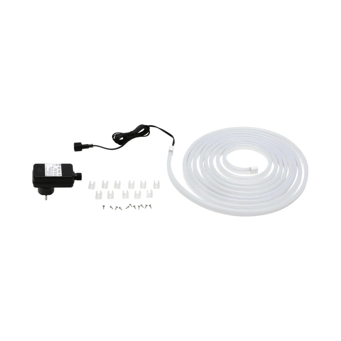 SimpLED Outdoor Stripe Set 5m Warmweiss20 W 230/24V DC Weiss Kst