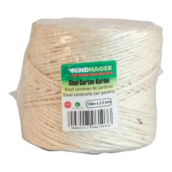 Sisal Garten-Kordel weiss 150m x 2,5 mm