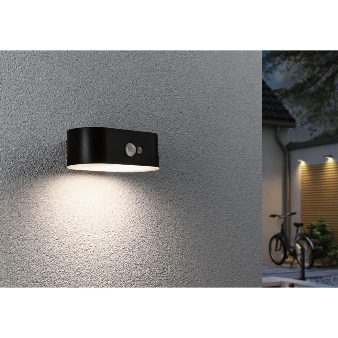 Solar WL Adya IP44 3000K PIR