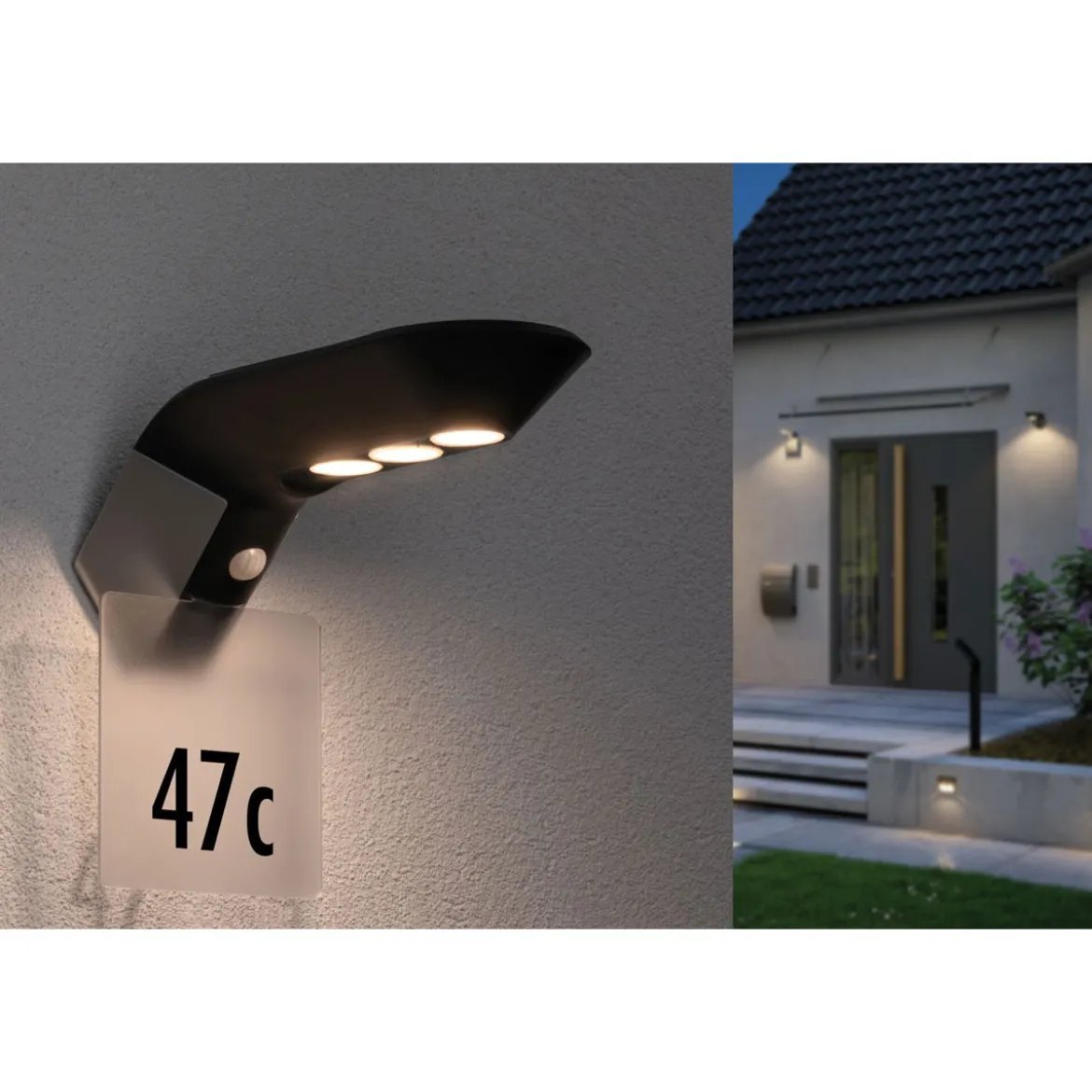 Solar WL Soley IP44 Zubehoer Hausnummer