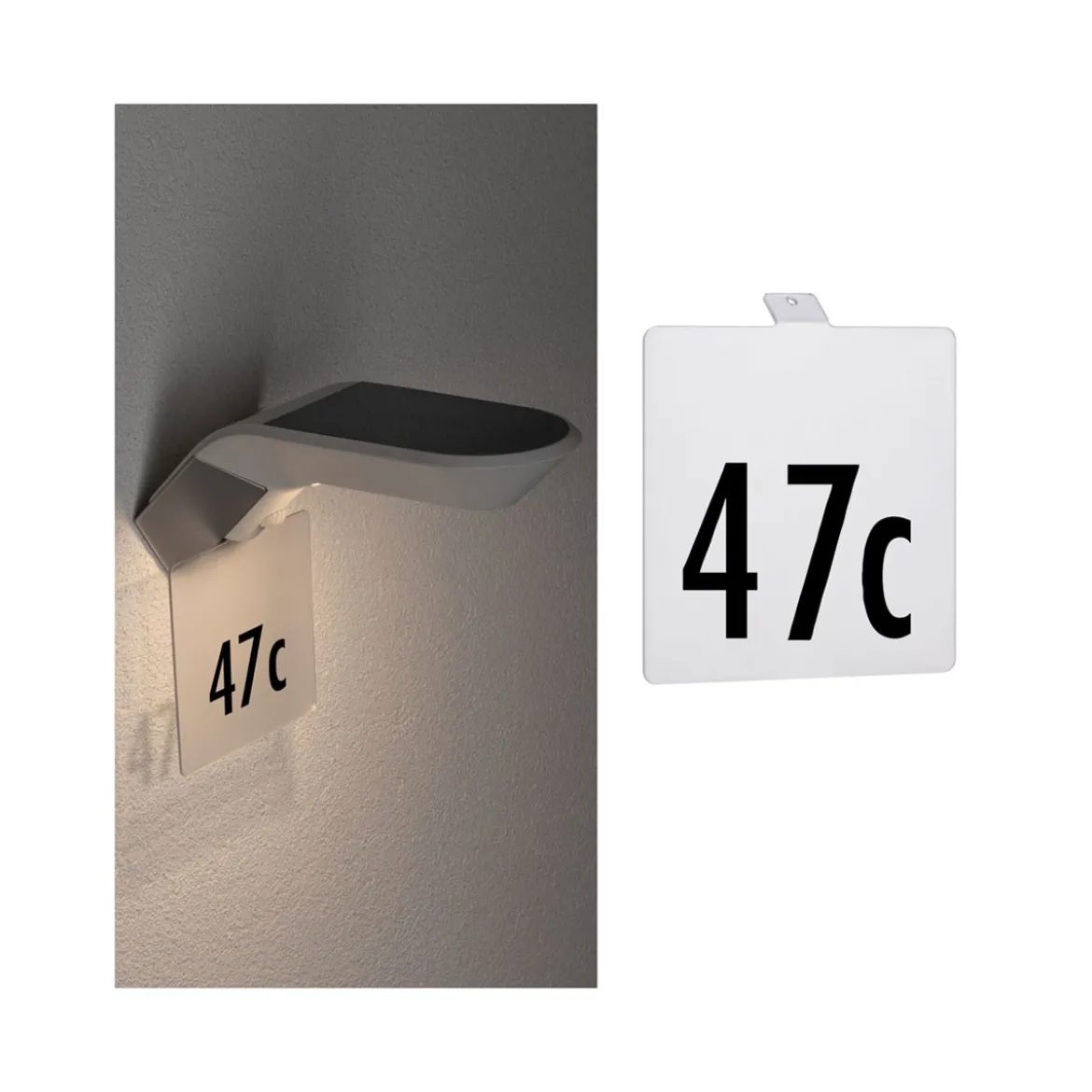 Solar WL Soley IP44 Zubehoer Hausnummer