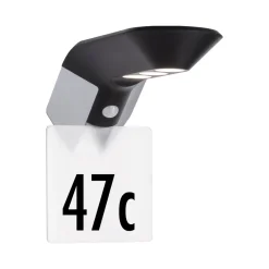 Solar WL Soley 100lm BWM Anthrazit IP 443000K