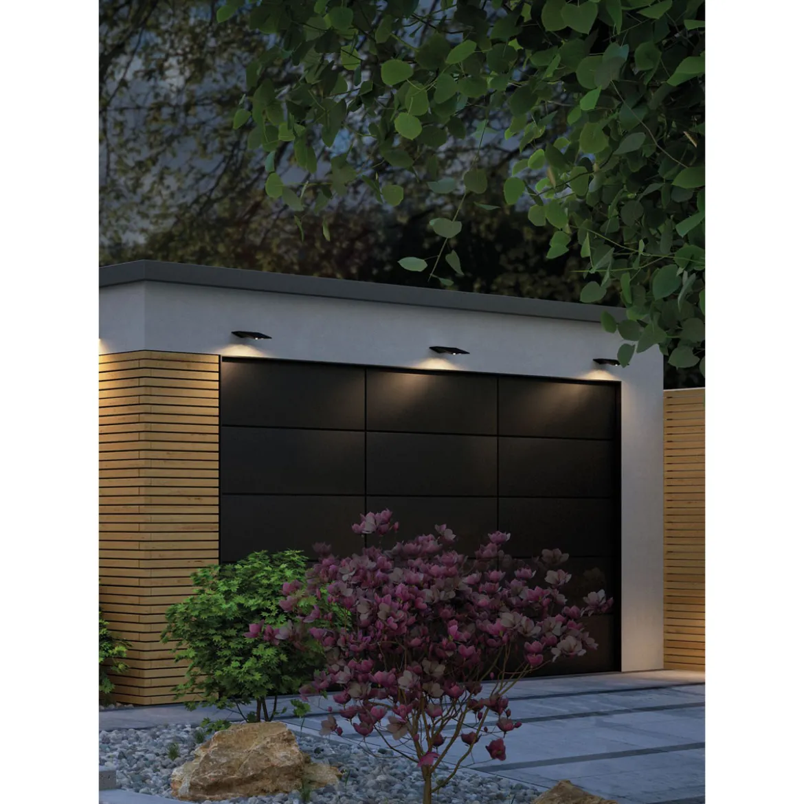 Solar WL YokoBWM Anthrazit IP44 3000K150lm
