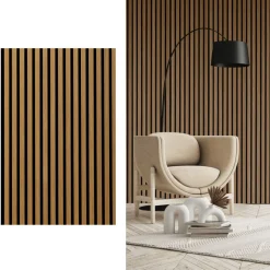 Sonido Elements Akustikpaneel Oiled oak1200x560x18mm FSC