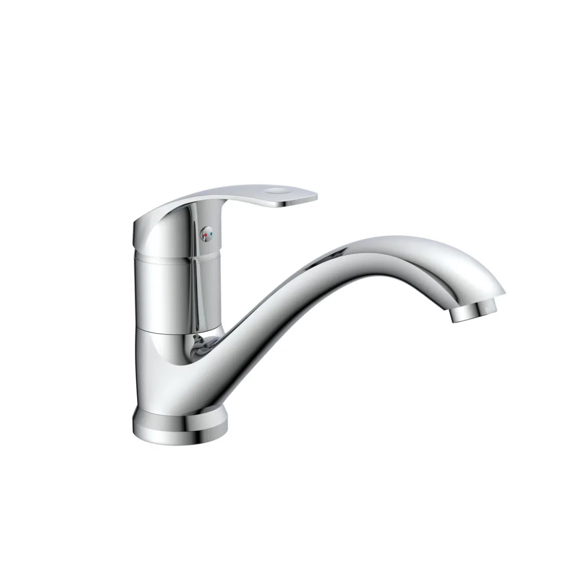 SP-Armatur Rimini chrom 360Gr. schwenkbmit Keramik-Kartusche inkl. Befestigung