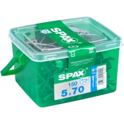 Spax Edelstahlschrauben Senkkopf 5x HKB 150 Stück