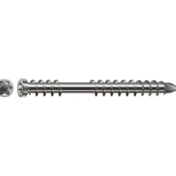 Spax Terrassenschrauben-Set Zylinderkopf 5 x 50 mm 400-teilig