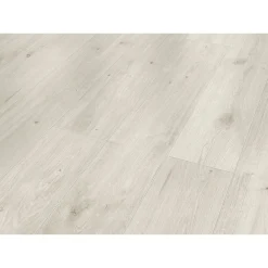 Specht Laminatboden Deluxe Aqua Eiche weiß 128,5 x 19,2 cm