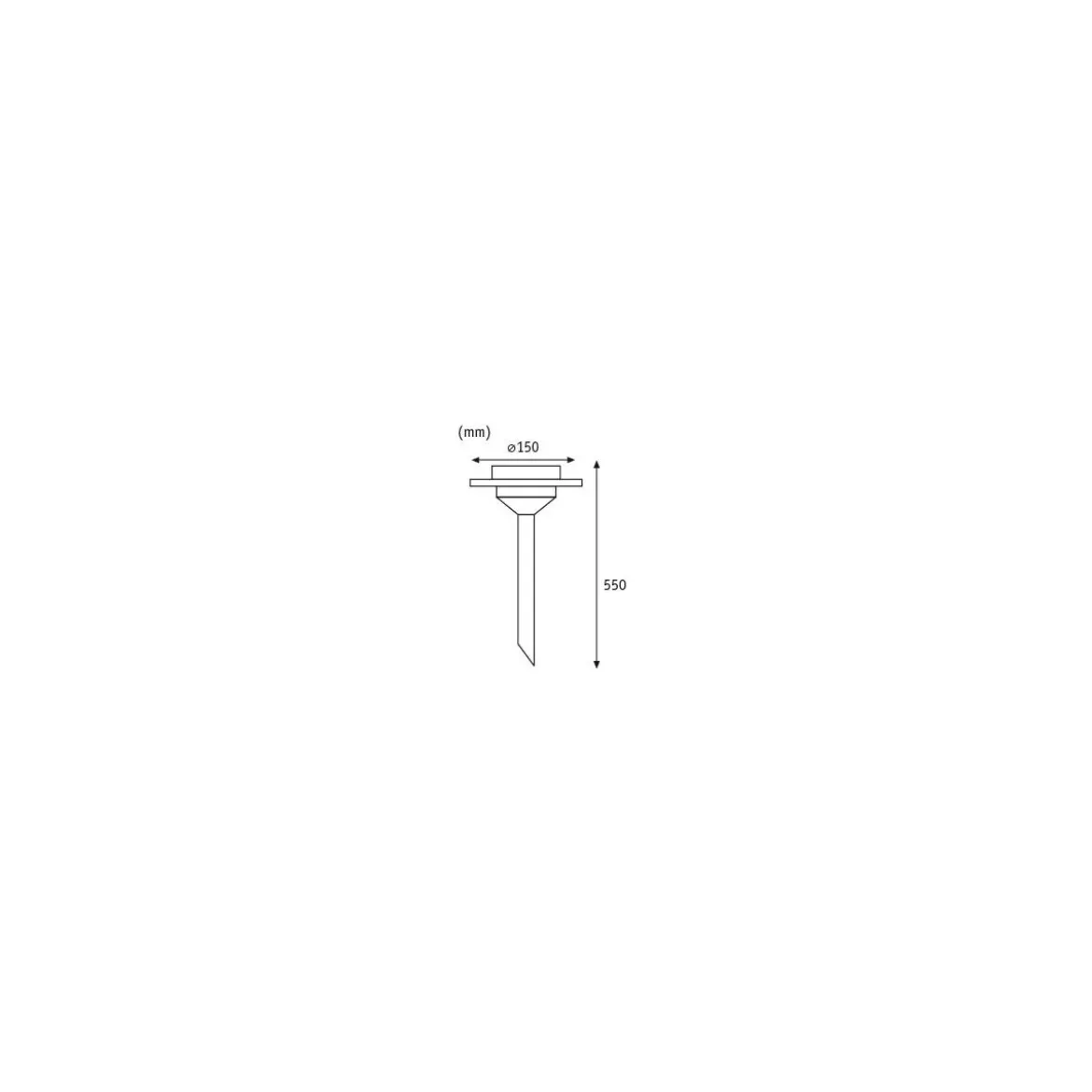 Special Solarspiess Ufo IP44LED 1x0,2WES/Klarglas