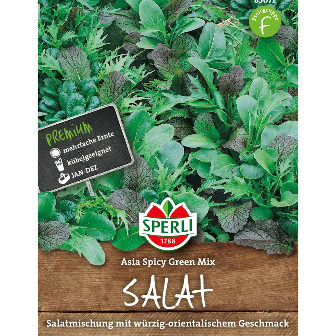 Sperli Asia-Salatmischung Asia Spicy Green Mix