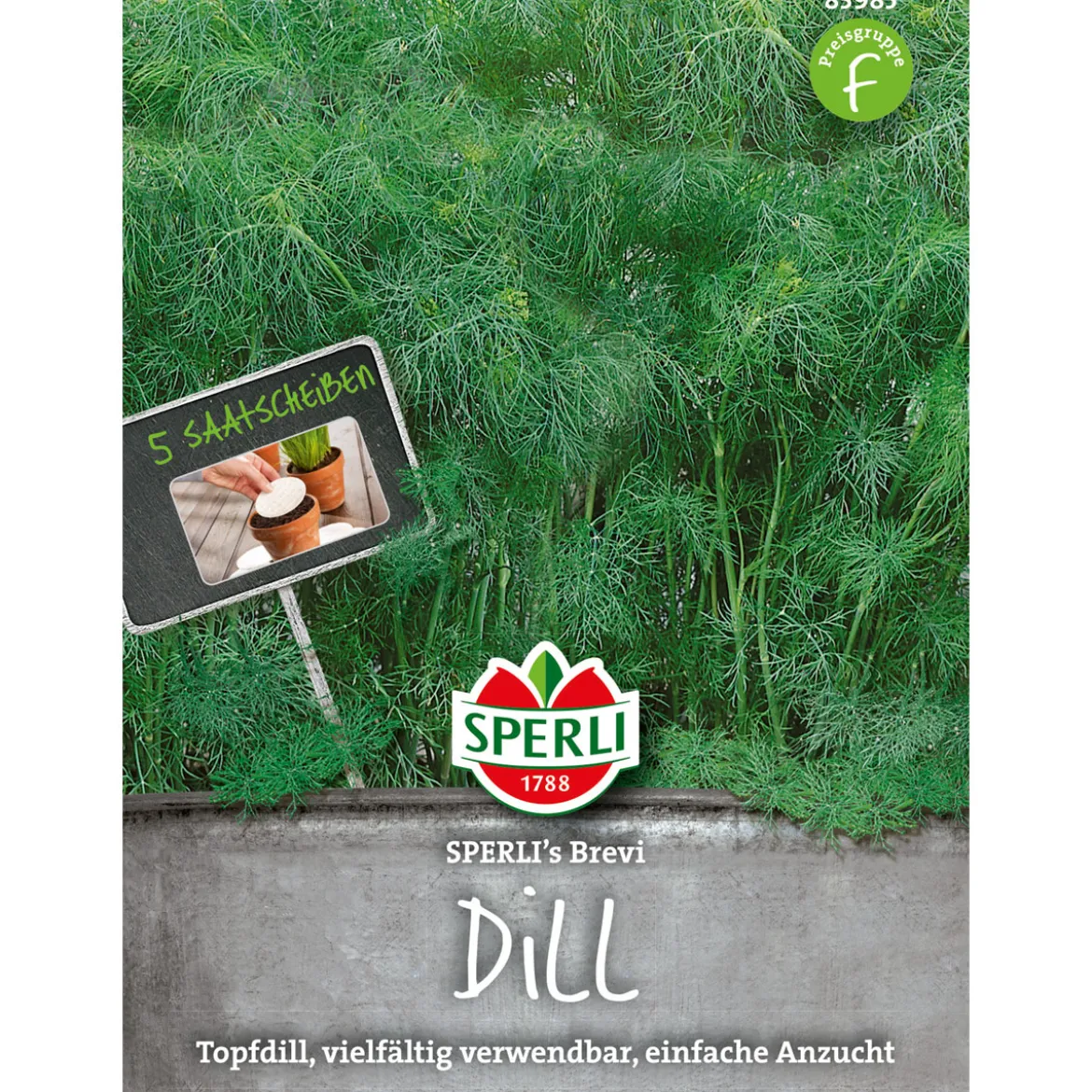 Sperli Dill Brevi 5 Saatscheiben