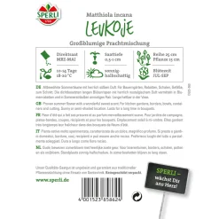 Sperli Levkojen Großblumige Mischung