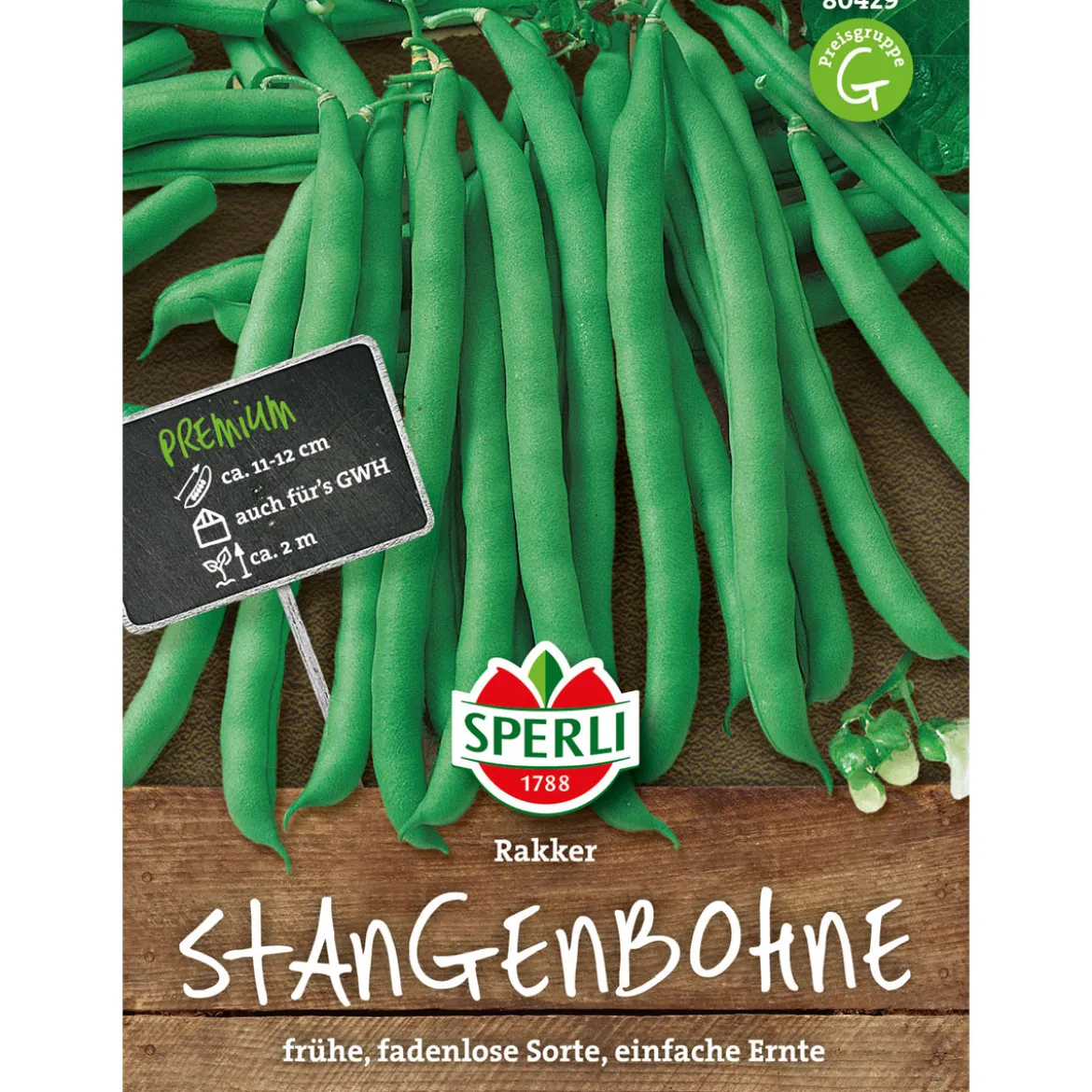 Sperli Stangenbohnen Rakker