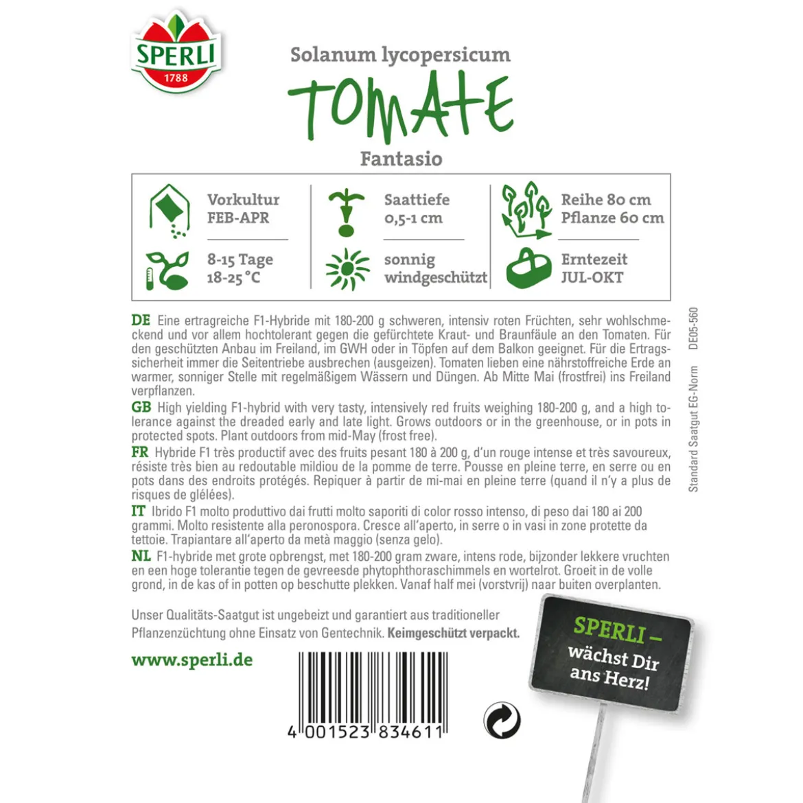 Sperli Tomaten Fantasio