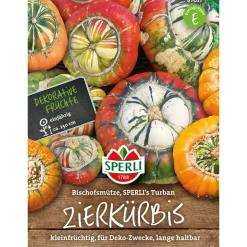 Sperli Zierkürbis Bischofsmütze