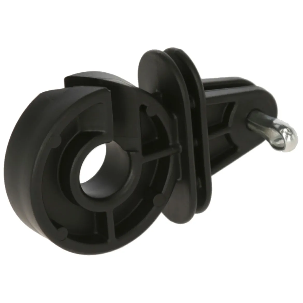 Splint-Isolator für Winkelstahlpfahl schwarz 25 Stück