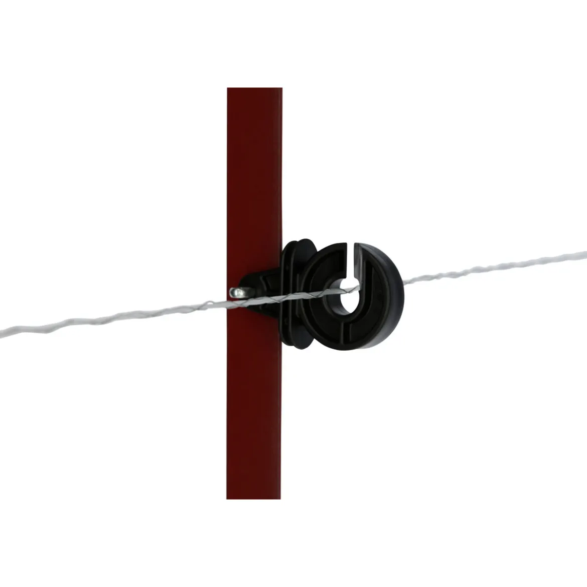 Splint-Isolator für Winkelstahlpfahl schwarz 25 Stück