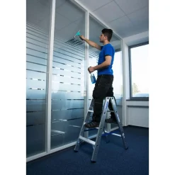 STABILO Doppelleiter 2x4 Stufen