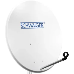 Stahl-Spiegel 80 cm weiss mit Logo