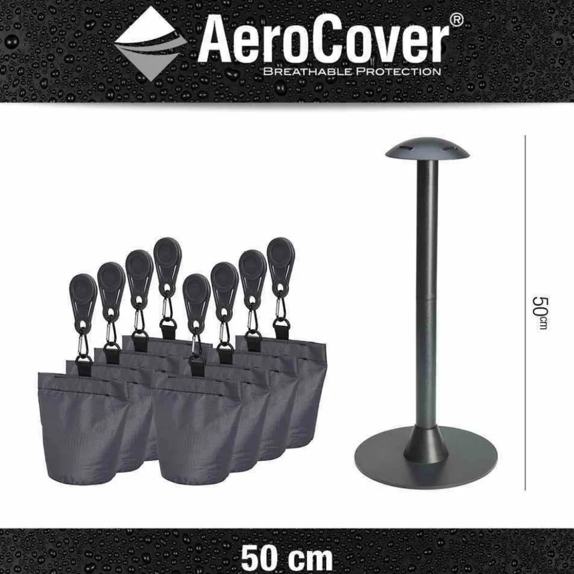 Stange+Saecke fuer SchutzhuellenAero Cover