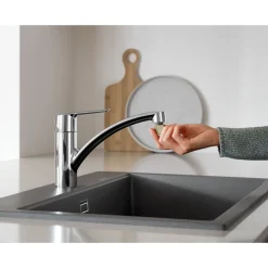 Start SP-Armatur Messing chromschwenkbar, Grohe Zero-Technologie