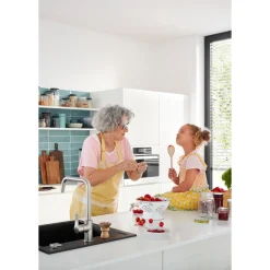 Start SP-Armatur Messing chromschwenkbar, Grohe Zero-Technologie