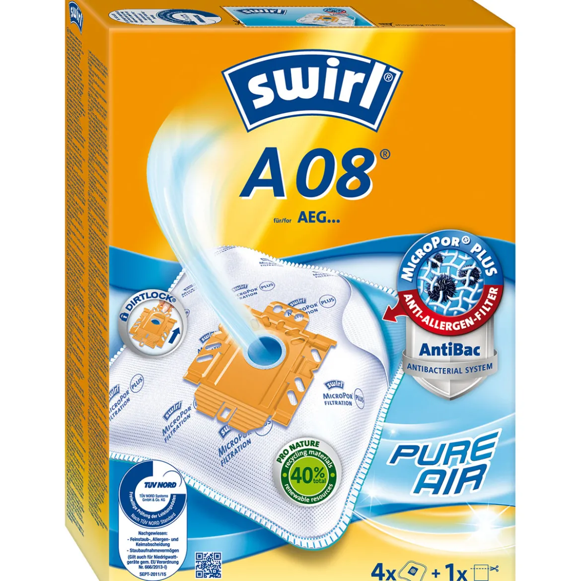 Staubsauger-Beutel A 08 / A 09 EcoPor