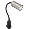Steckerleuchte Robby, exkl. 1x GU10 25WMetall nickel/schwarz BxH: 55x430mm