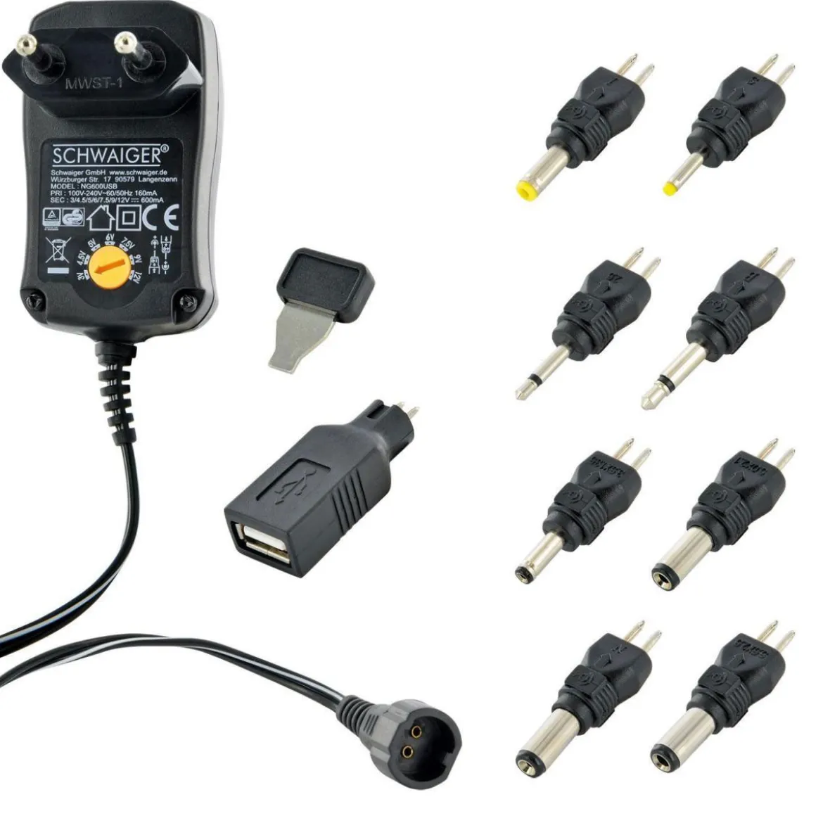 STECKER-NETZGERAET 600MA