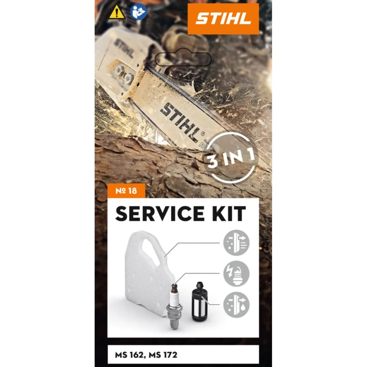 Stihl Service Kit 18 für Benzin-Motorsägen