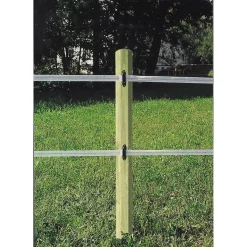 Streckenpfahl Octo Wood 6 x 200 cm braun