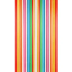 Streifenvorhang aus PE Folie bunt