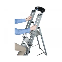 Stufen-Stehl. Sepuro 7 Stufen incl.Handlauf