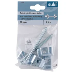 Suki Arbeitsplattenverbinder M6 x 90 mm 2 Stück