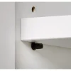 Suki Bodenträger Kunststoff Durchmesser 0,5 x 0,8 cm brüniert 40 Stück