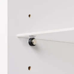 Suki Bodenträger Kunststoff Durchmesser 0,5 x 0,8 cm schwarz 8 Stück