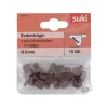 Suki Bodenträger Kunststoff Durchmesser 0,6 x 0,8 cm braun 16 Stück
