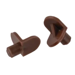 Suki Bodenträger Kunststoff Durchmesser 0,6 x 0,8 cm braun 16 Stück