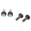 Suki Bodenträger Metall Durchmesser 0,5 x 0,8 cm schwarz 8 Stück