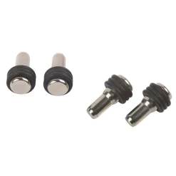 Suki Bodenträger Metall Durchmesser 0,5 x 0,8 cm schwarz 8 Stück