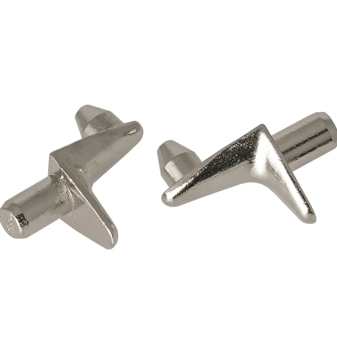 Suki Bodenträger Stahl Durchmesser 0,5 x 0,8 cm vernickelt 8 Stück
