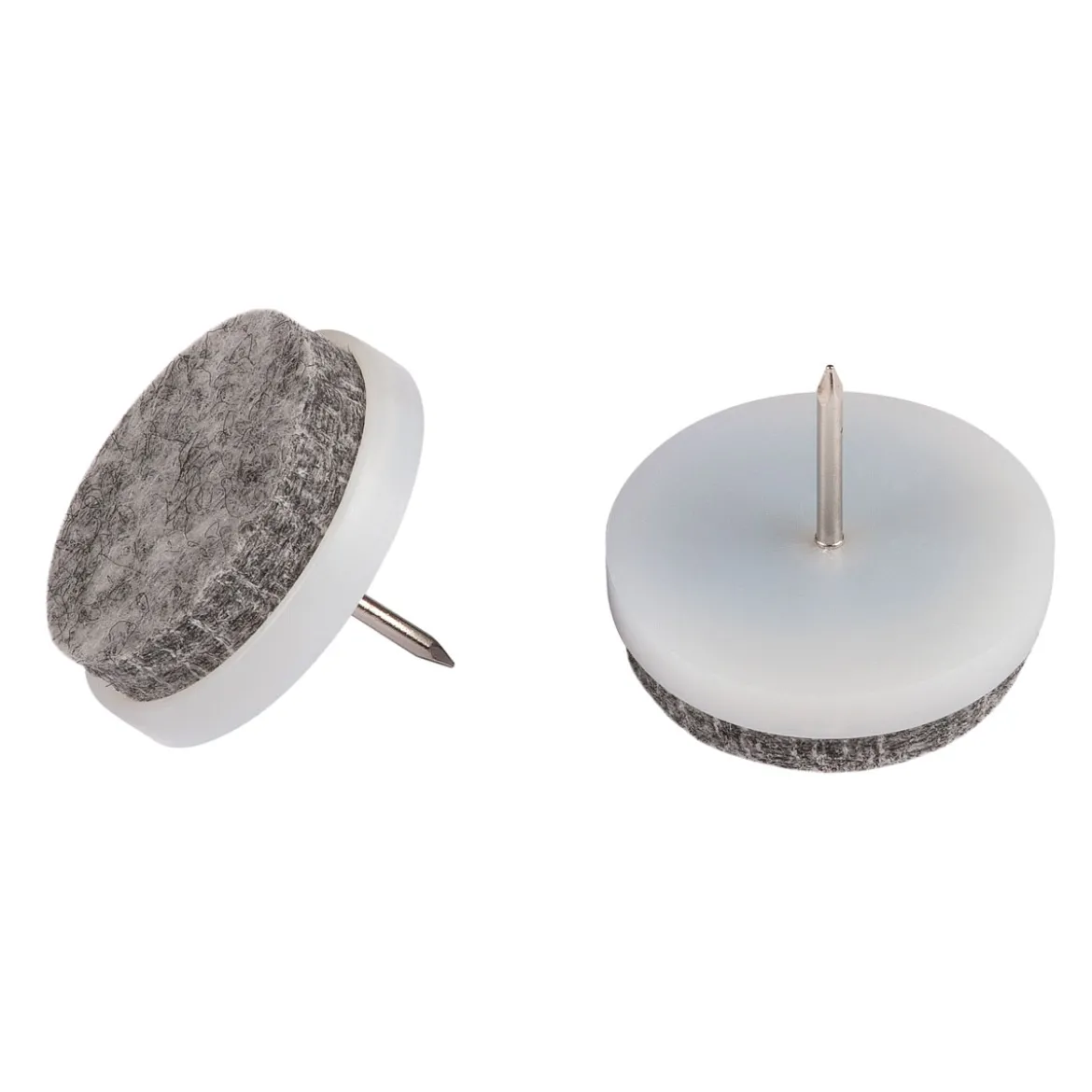 Suki Filzgleiter mit Stift Durchmesser 2,8 cm weiß 4 Stück