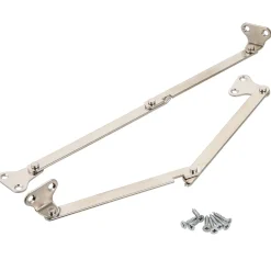Suki Klappenhalter 300 mm vernickelt 2 Stück