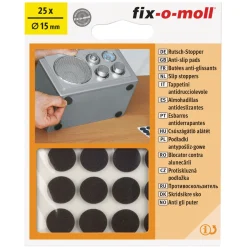 Suki Rutschstopper klebend Durchmesser 1,5 cm schwarz 25 Stück