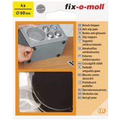 Suki Rutschstopper klebend Durchmesser 6 cm schwarz 4 Stück