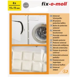 Suki Schutzpuffer klebend 1,8 x 1,8 cm weiß 8 Stück