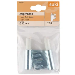 Suki Stahlzargenband-Unterteil verzinkt 1,5 cm 2 Stück
