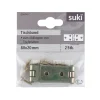 Suki Tischband verzinkt 8 x 2 cm 2 Stück
