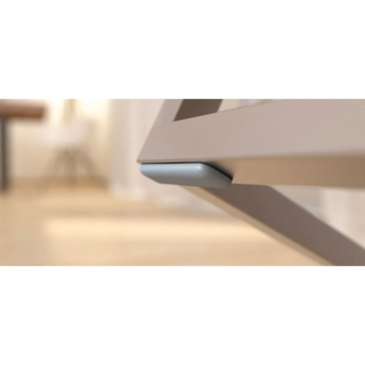 Suki Universalgleiter Easy Glider klebend 7 x 1,9 cm grau 4 Stück
