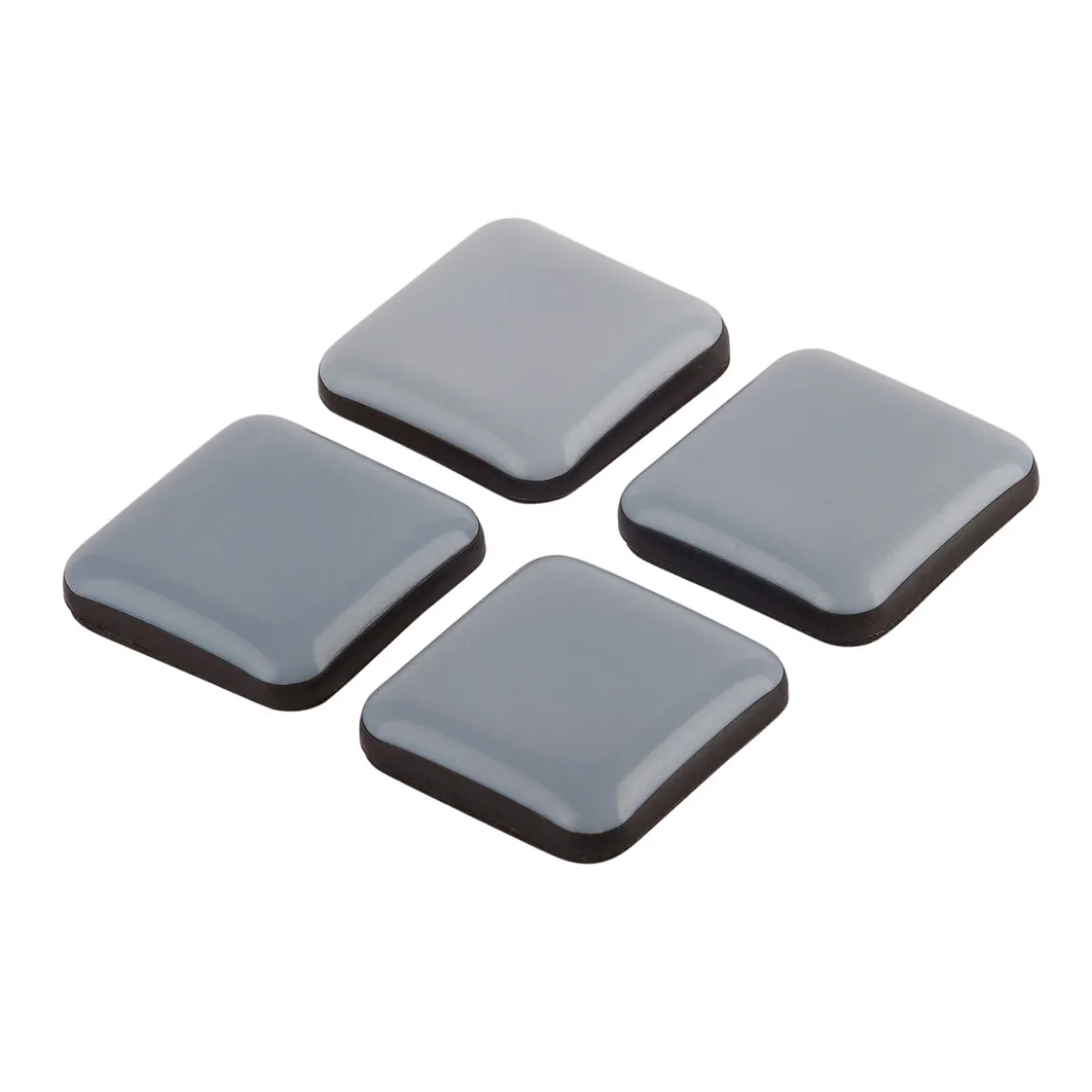 Suki Universalgleiter Easy Glider klebend 2,5 x 2,5 cm grau 8 Stück